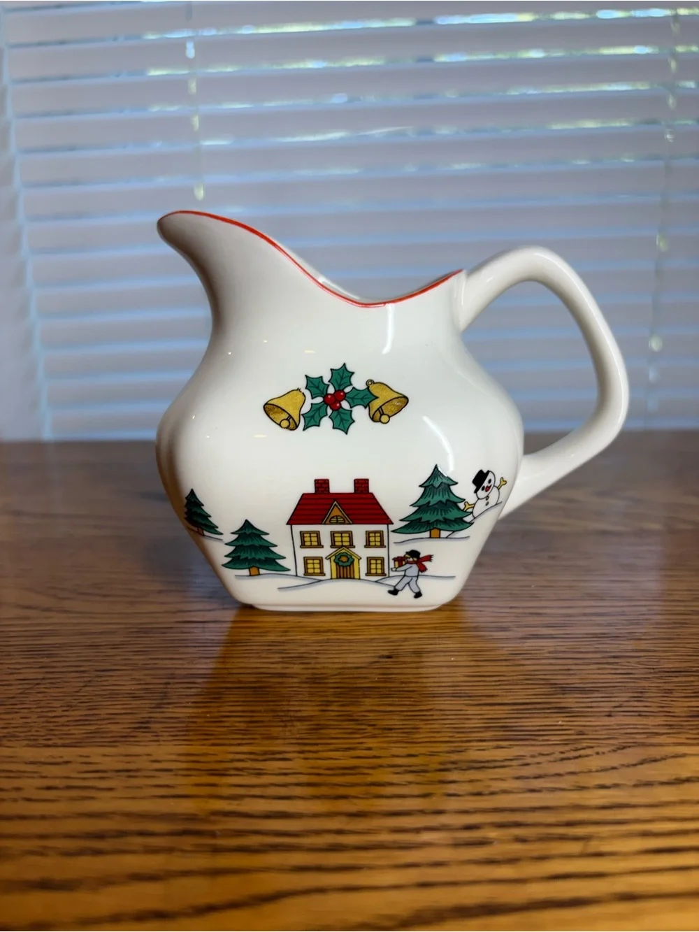 Vintage 1987 “The Joy Of Christmas” Ceramic Creamer